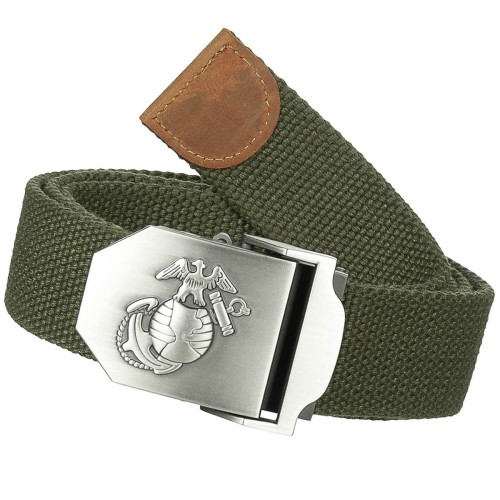 MFH USMC Gürtel, Hosengürtel, Metallschnalle, Kastenschloss